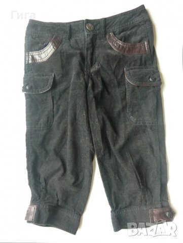 джинсови бермуди с кожички, снимка 2 - Детски къси панталони - 37372450