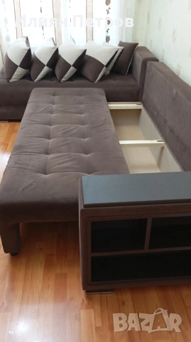 Диван ъглов , снимка 7 - Дивани и мека мебел - 54044650