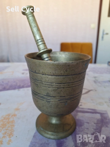 ✅МАСИВНО БРОНЗОВО ХАВАНЧЕ❗, снимка 2 - Антикварни и старинни предмети - 54226980