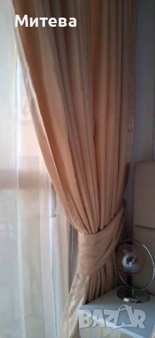 Лукзозни плътни завеси с перде, снимка 3 - Пердета и завеси - 53902210
