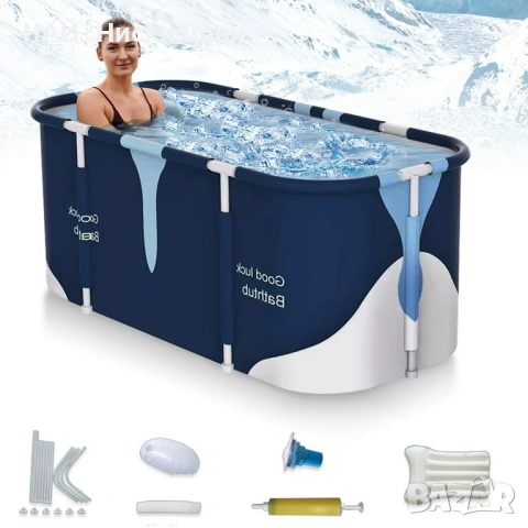 Сгъваема вана, WALALLA, 6 слоя, 120x60x50cm, многоцветна, снимка 6 - Други стоки за дома - 53893065