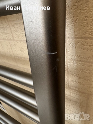 Алуминиева лира за баня сива - габарит 40х90 см - 426W, снимка 8 - Радиатори - 51509848