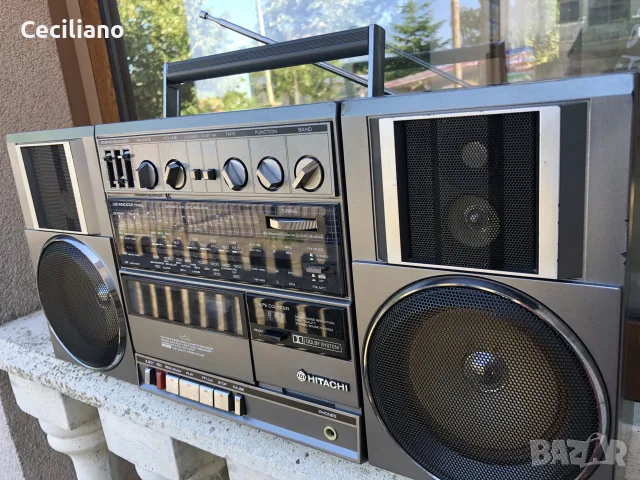 🔥HITACHI TRK-9100E -много добър радиокасетофон!, снимка 5 - Радиокасетофони, транзистори - 56137422