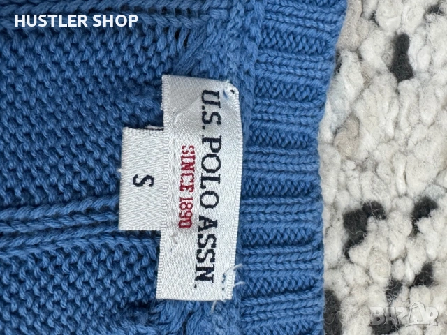 Дамски пуловер U.S.POLO ASSN. Размер S, снимка 4 - Блузи с дълъг ръкав и пуловери - 53066253