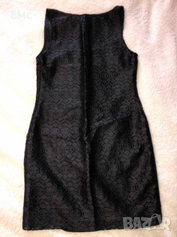 Черна дантелена елегантна рокля, снимка 2 - Рокли - 31372546