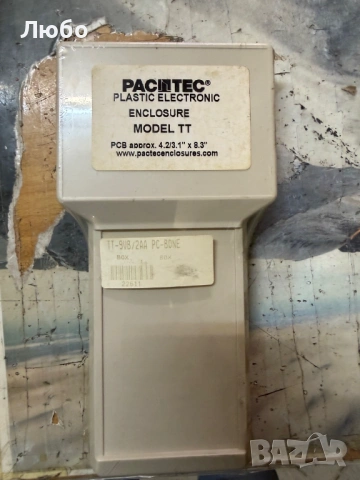 Професионална кутия за електроника PacTec TT-9VB/2AA (USA) – Чисто нова