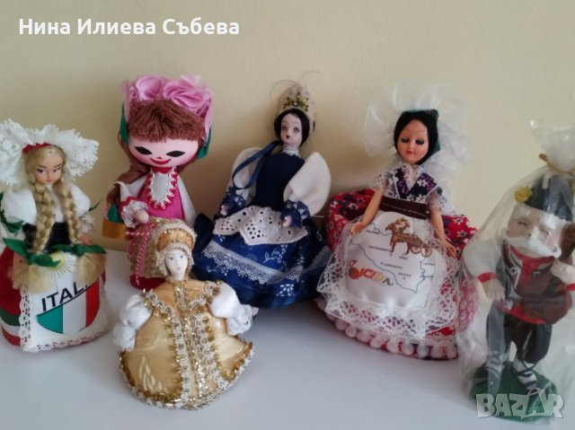 Ретро малки кукли сувенири , снимка 16 - Колекции - 38676407