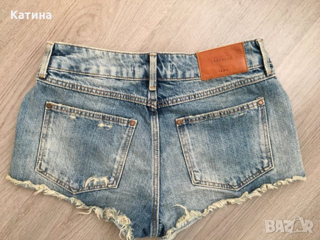 ZARA дънкови панталонки, снимка 3 - Къси панталони и бермуди - 31811135