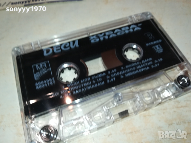 ДЕСИ ХУБАВА ОПАСНА-ОРИГИНАЛНА КАСЕТА 1703241152, снимка 5 - Аудио касети - 44804573