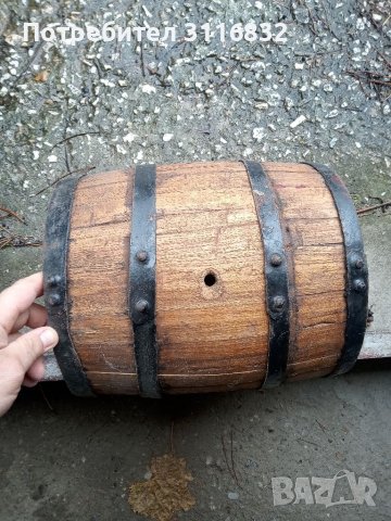 Дъбово буре за декорация , снимка 3 - Декорация за дома - 39263818