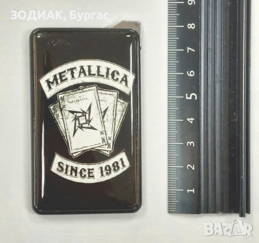 Газова Запалка METALLICA, снимка 3 - Запалки - 23593009