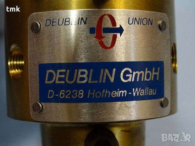 Ротационен съединител DEUBLIN, снимка 9 - Резервни части за машини - 31802663
