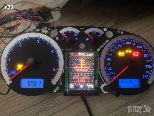 vw голф 4 бора километраж с цветен дисплей r32 gti tdi v6, снимка 3 - Части - 49092739