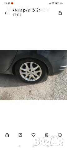 Джанти с гуми Мишелин 16 Hyundai, снимка 6 - Гуми и джанти - 56138335