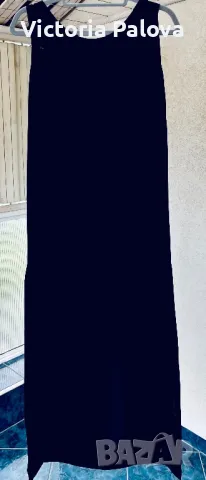 Елегантна черна рокля  VON TROSKA, снимка 8 - Рокли - 50408722