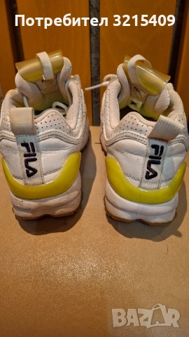 Fila дамски маратонки естествена кожа 40 номер , снимка 3 - Маратонки - 52426235