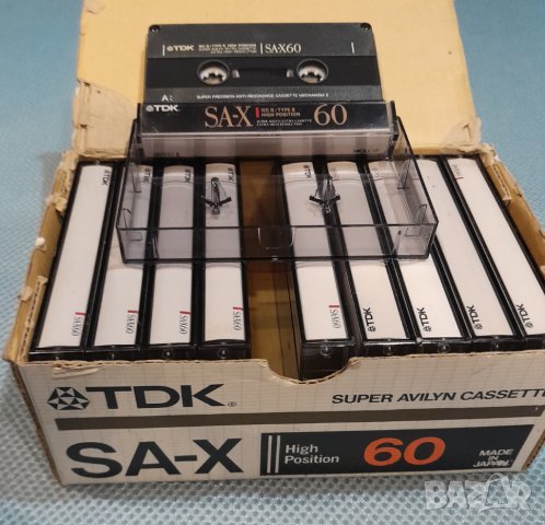 Касети TDK SA X 60 мин. , снимка 9 - Аудио касети - 44192226