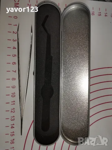 Прецизни пинсети за електроника Mechanic Aax-17, снимка 12 - Друга електроника - 49751029