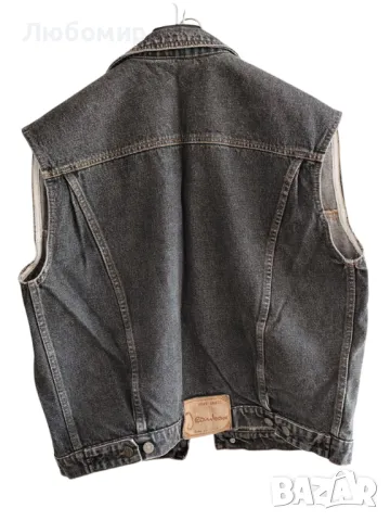 Стилно дънково елече Jeanbax – размер S, снимка 3 - Други - 49291934