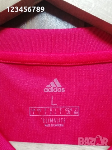 Bayern Munich Lewandowski Adidas оригинална тениска фланелка Байерн Мюнхен Левандовски размер L, снимка 7 - Тениски - 51488966