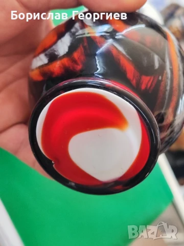 Стара ваза Italy opaline florence, снимка 6 - Антикварни и старинни предмети - 51187840