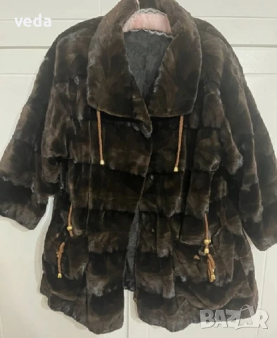 Дизайнерско палто епилирана норка размер L/XL 