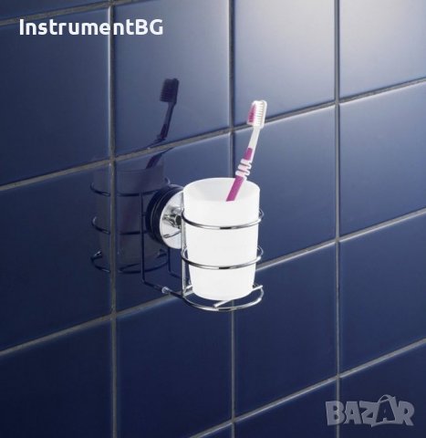 Стенна вакумна чаша за баня WENKO VACUUM - LOC, снимка 2 - Други стоки за дома - 38276382