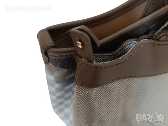 Дамска чанта Tom & Eva, снимка 8 - Чанти - 47758760