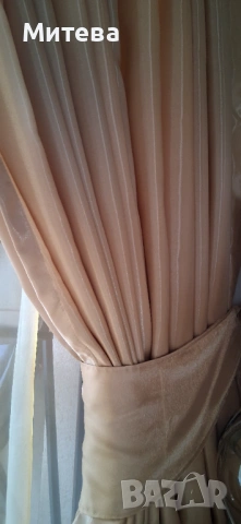 Лукзозни плътни завеси с перде