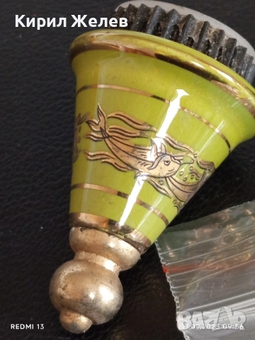 Керамична капачка за винтидж флакон за парфюми за КОЛЕКЦИЯ 16575, снимка 4 - Други ценни предмети - 51741020