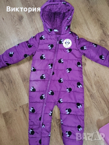 космонавт с мини маус 92 размер, снимка 4 - Бебешки ескимоси - 51989494