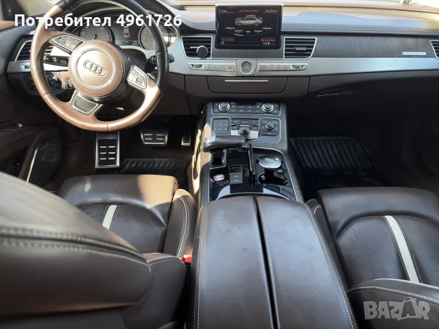 Audi S8
4.0 TFSI/Matrix/Quattro/
Панорама/Керамика/BANG&OLUFSEN, снимка 7 - Автомобили и джипове - 56246858