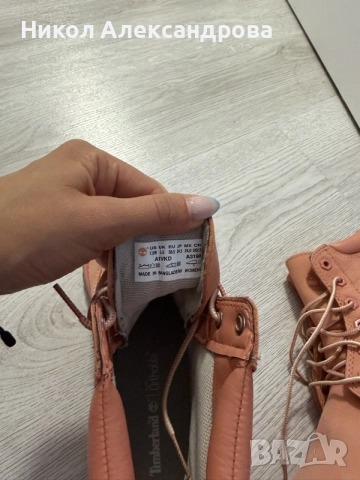 Дамски боти Timberland - водоустойчиви, снимка 4 - Дамски боти - 56232931