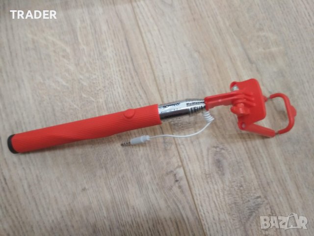 Selfie stick Soffany за мобилен смарт телефон селфи стик с аудио жак, метален корпус, снимка 4 - Селфи стикове, аксесоари - 38482208