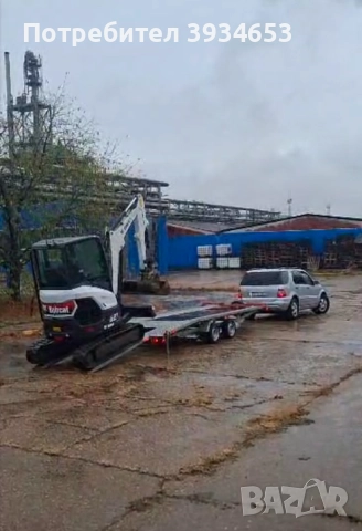 Услуги с мини багер и самосвал