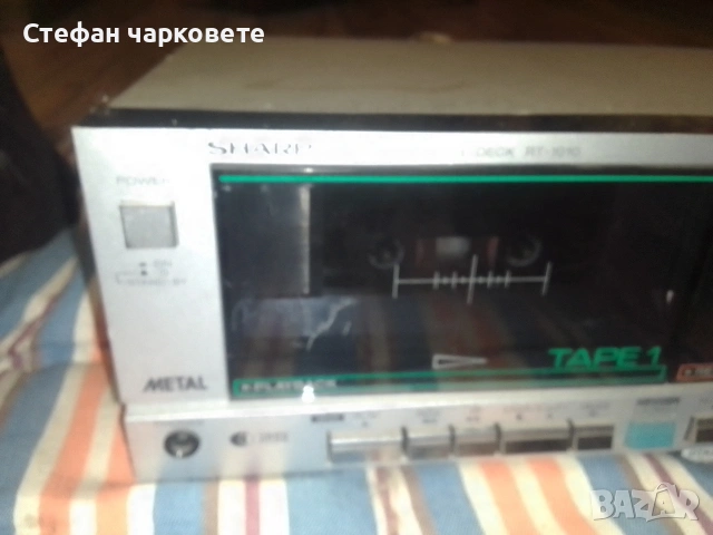 Двукасетачен дек SHARP японски, снимка 2 - Декове - 53192506