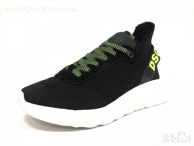 Мъжки обувки Dsquared Speedstar Black/Electric Greeen !!! в Спортни обувки  в гр. София - ID35086288 — Bazar.bg