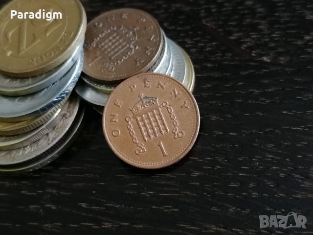 Монета - Великобритания - 1 пени | 1993г., снимка 1 - Нумизматика и бонистика - 30457639