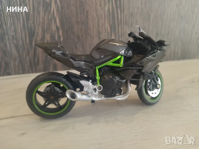 Метален мотор Kawasaki Ninja H2R !!!, снимка 4 - Колекции - 56295721