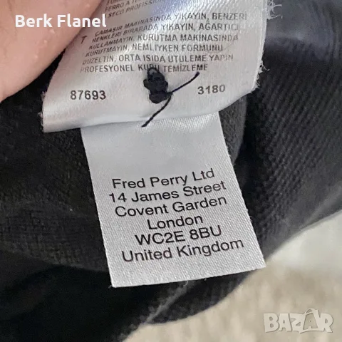 Оригинална поло тениска на Fred Perry M3600 506 Yellow Tipped, снимка 6 - Блузи - 55843048
