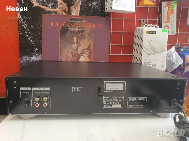 SONY CDP-915, снимка 4 - Ресийвъри, усилватели, смесителни пултове - 50268554