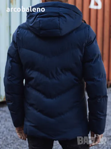 Мъжко ватирано зимно яке, 4цвята , снимка 12 - Якета - 47466651