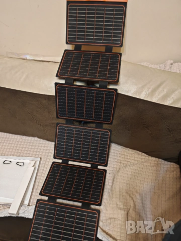 FlexSolar S60 60W сгъваем соларен панел USB-C USB-A DC, снимка 2 - Друга електроника - 54280723
