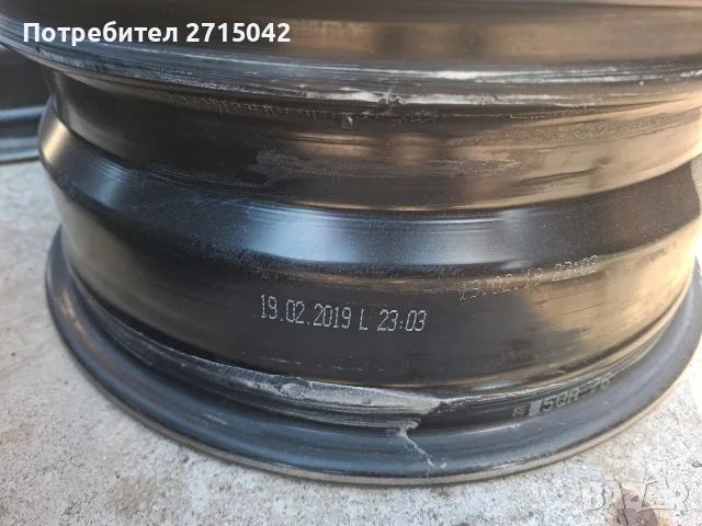 метални джанти за голф 5 16 цола, снимка 2 - Гуми и джанти - 56247711