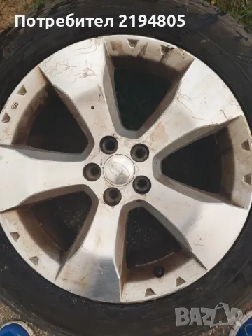 ОРИГИНАЛНИ ДЖАНТИ С ЛЕТНИ ГУМИ ЗА SUBARU, снимка 12 - Гуми и джанти - 46797134