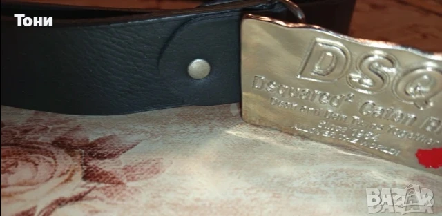 DSQ Оригинал Нов Дамски Кожен Колан 100см. , снимка 5 - Колани - 51109715