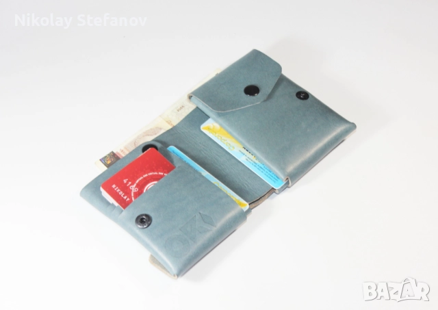 Вертикален оригами портфейл, снимка 6 - Портфейли, портмонета - 52308369