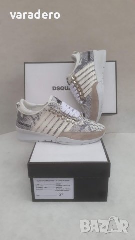 Дамски маратонки естествена кожа Dsquared 2, снимка 4 - Маратонки - 38607068