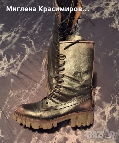 Кубинки/ботуши, снимка 4 - Дамски ботуши - 48217409