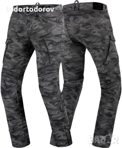 Мото панталон SHIMA GIRO 3.0 CARGO G KEVLAR, протектори Camouflge